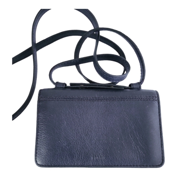 Fossil Mila Mini Crossbody Bag in Midnight Navy - Picture 7 of 11